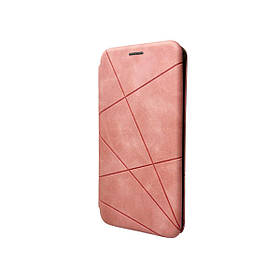 Чохол-книжка для смартфона Dekker Geometry for Xiaomi Redmi Note 11 Pro/Note 11 Pro 5G Pink