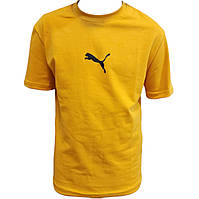 Детская спортивная футболка жёлтого цвета Размеры: 3,4,5,6,7 лет (27028-4)