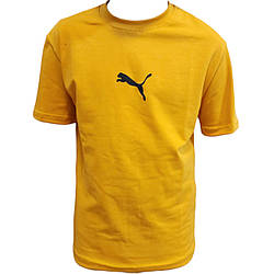 Дитяча спортивна футболка жовтого кольору Розміри: 3,4,5,6,7 років (27028-4)