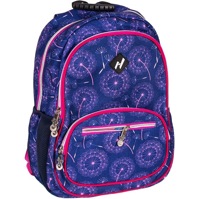 Шкільний рюкзак для дівчинки, з ортопедичною спинкою, Hipe Кульбабки