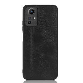Чохол для смартфона Cosmis Leather Case for Xiaomi Redmi Note 12s Black