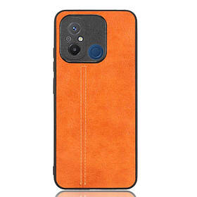 Чохол для смартфона Cosmis Leather Case for Xiaomi Redmi 12C/Poco С55 Orange