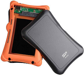 Зовнішній карман Silicon Power Armor A30 для 2.5'' HDD USB3.0 Black
