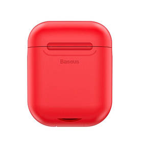 Кейс з БЗП для навушникiв Baseus Wireless Charger For Airpods Red