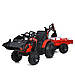 Дитячий електромобіль Трактор Bambi Racer M 4847EBLR(24V) 2 мотори 25 W, 1 акумулятор 12V7AH, 2 кольори, фото 2
