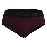 Чоловічі анатомічні брифи Anatomic Briefs 2.0 Black Series марсала MAN's SET S ET, код: 8404744