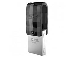 Flash SiliconPower USB 3.1 Mobile Type-C/USB C31 128Gb Black
