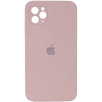 Силиконовый чехол Silicone Case Full Camera для iPhone 11 Pro Max Pink Sand