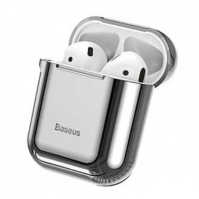 Чохол для навушникiв Baseus Shining hook Case ForPods 1/2nd Generation Silver