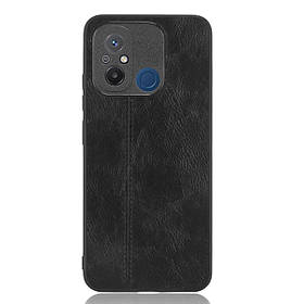 Чохол для смартфона Cosmis Leather Case for Xiaomi Redmi 12C/Poco Зі55 Black