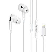 Навушники BOROFONE BM30 Pro Original series earphones for Lightning White