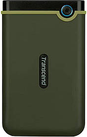 PHD External 2.5'' Transcend USB USB 3.1 Gen. 1 25M3G 1Tb Military Green SATA