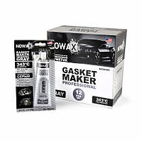 Nowax GASKET MAKER GRAY 85g +343ºС Высокотемпературный, профессиональный серый силиконовый герметик (NX36309)