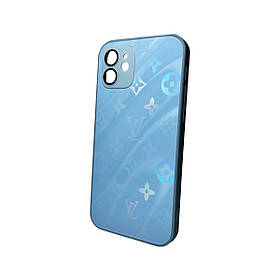 Чохол для смартфона AG Glass Gradient LV Frame for Apple iPhone 14 Sierra Blue