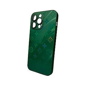 Чохол для смартфона AG Glass Gradient LV Frame for Apple iPhone 14 Pro Max Cangling Green