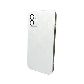 Чохол для смартфона AG Glass Gradient LV Frame for Apple iPhone 14 Pearly White