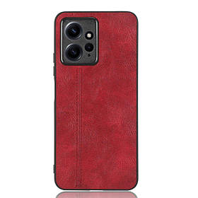 Чохол для смартфона Cosmis Leather Case for Xiaomi Redmi Note 12 4G Red