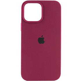 Чохол для смартфона Silicone Full Case AA Open Cam for Apple iPhone 15 Pro Max 35, Maroon