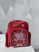 Детский рюкзак для любимых малышей Peppa Pig (Свинка Пеппа) с карманчиками на змейке