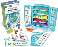 Розвиваючий набір Міні холодильник Learning Resources (51 ел.) Sorting Snacks Mini Fri