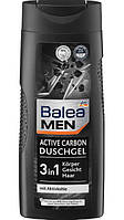 Гель для душа Balea Men Active Carbon 3in1 300мл. Германия 4066447054651