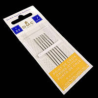 Голки ручні вишивальні №22, 6 шт. DMC