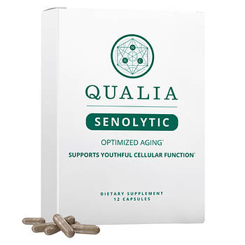 Neurohacker Qualia Senolytic / Кваліа Сенолітик Клітин Клітинне омолодження 4 тижні. Придатний до 10.2025 року