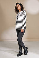 Черно-серые прямые джинсы из стрейч коттона для беременных, размеры S, M, L, xL, 2xL M