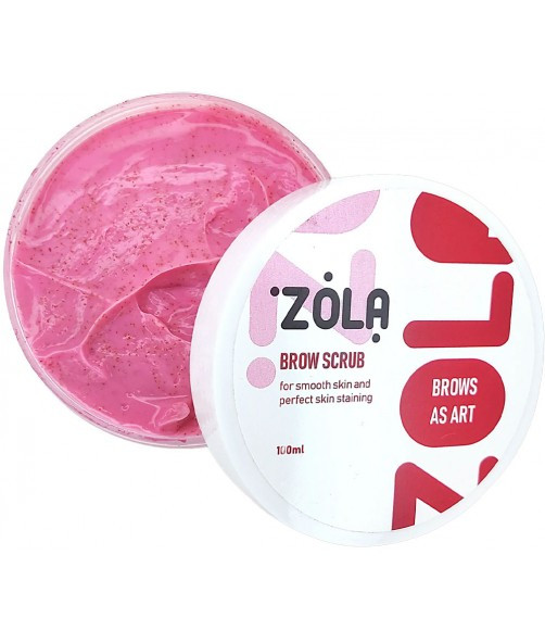 Скраб для брів Zola 100 мл