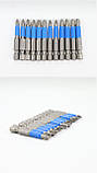 Набір біт 12 шт. PH1 / PH2 / PH3 / PZ1 / PZ2 / PZ3, фото 5