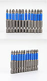 Набір біт 12 шт. PH1 / PH2 / PH3 / PZ1 / PZ2 / PZ3, фото 2
