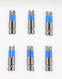 Набір біт 12 шт. PH1 / PH2 / PH3 / PZ1 / PZ2 / PZ3, фото 3