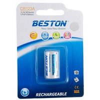 Аккумулятор Beston CR123A (16340) 600mAh Lithium (AAB1844) sl