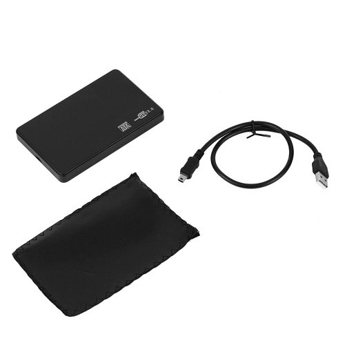 Карман внешний для 2.5 жесткого диска HDD/SSD, SATA, USB 2.0 sl - фото 3 - id-p2175851092