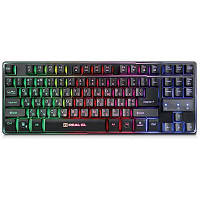 Клавиатура REAL-EL 8710 Gaming TKL Backlit, black sl