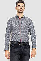 Рубашка мужская в клетку байковая черно-белый 214R99-33-022 Ager S ET, код: 8385561