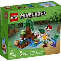 Конструктор LEGO Minecraft Пригоди на болоті 65 деталей (21240) sl