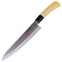 Нож кухонный японский YING GUNS "Слоновая кость" 33 см Шеф-нож