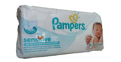 Дитячі вологі серветки Pampers Sensitive — 56 шт.