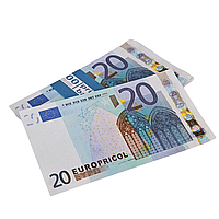 Сувенирные деньги 20 Евро 80шт