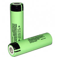 Аккумулятор 18650 Li-Ion NCR18650B TipTop Protected, 3400mAh, 6.8A, 4.2/3.6/2.5V, green Panasonic sl