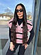 Стильна в'язана жилетка в смужку хіт продажів 2024, фото 2