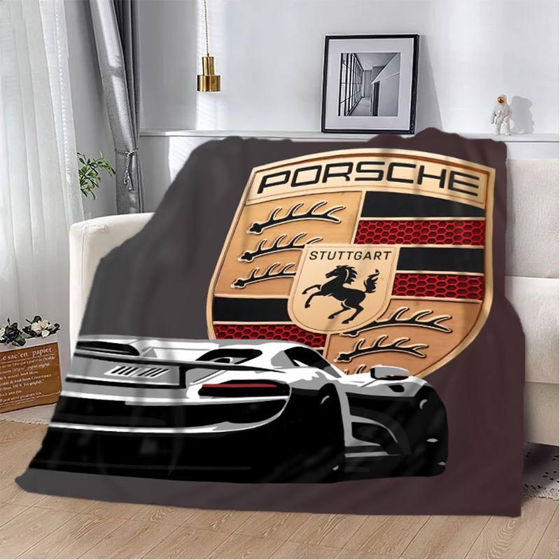 Плед 3D Porsche 2596_A 12423 160х200 см pl - фото 1 - id-p2175870387
