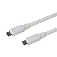 Кабель USB Type-C/USB Type-C HOCO X84 6 мм 3 А 1 м белый