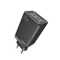 Зарядное устройство Yoki Led Series YK-65 GaN Ultra PD3.0 3.3-11V 3A 5V 3A 9V 3A 12V 3A 15V 3 ET, код: 8237121