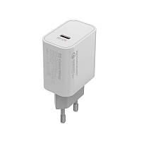 Сетевое зарядное устройство ColorWay Power Delivery Port PPS USB Type-C 30W White (CW-CHS038P ET, код: 8381953