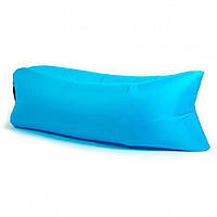 Ламзак надувной мешок 220 х 70 см до 200 кг голубой