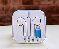 Навушники Lightning EarPods | iPhone 5/6/7/7+/8/8+X/XS/XR/11/12/iPad/ipod