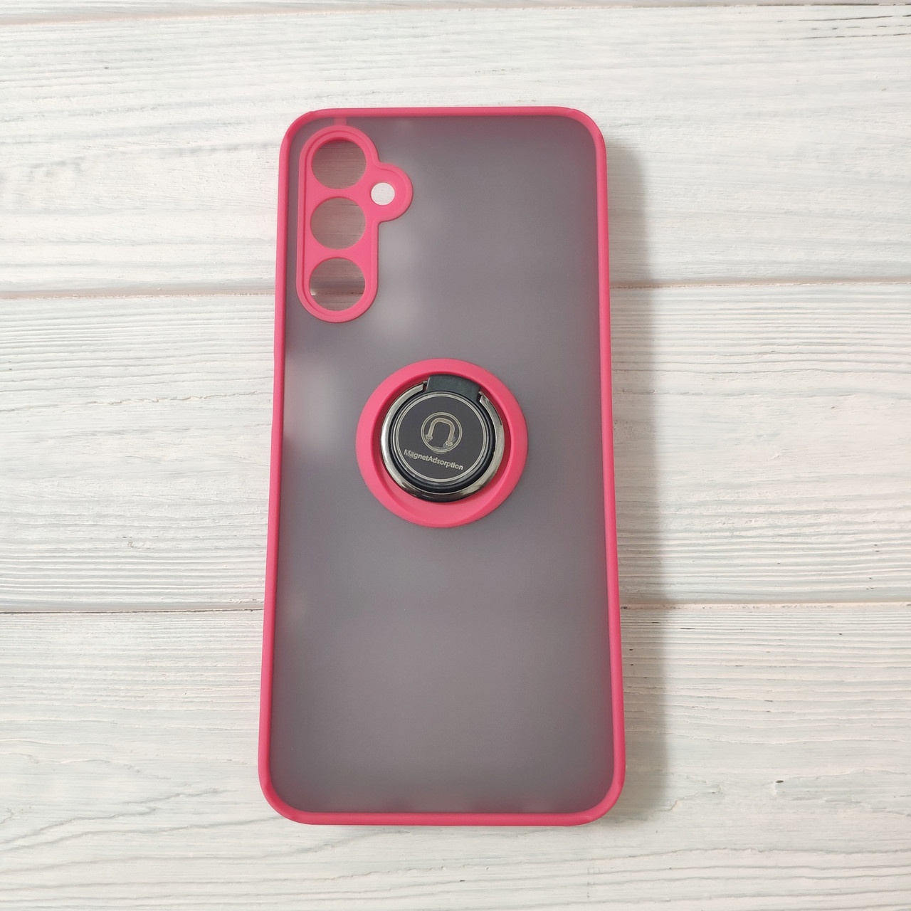 Чохол Armor Ring для Samsung Galaxy A05S/A057 протиударний з кільцем Червоний