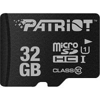 Карта памяти Patriot 32GB microSD class10 UHS-I (PSF32GMDC10) sl